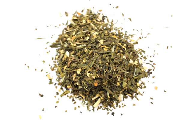 Eco Klassieke Groene Thee met Citroen en Gemberr - 1kg