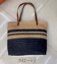 Sac Retour au Bazar - Noir & Marron