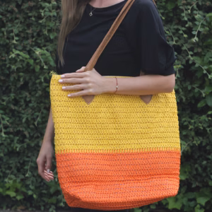 Basartasche - Gelb & Orange
