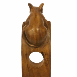 Porte Bouteilles en Bois de Suar Souris