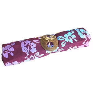 Bali Block Print Sarong - Orchids (4 Assorted Colours)