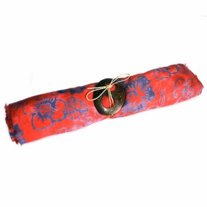 Sarong med Bali Block Print - Tropical (4 Assorterede Farver)