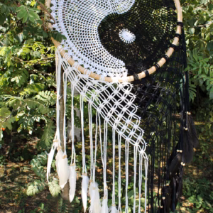Attrape Rêve de Bali - Ying Yang XL 50cm
