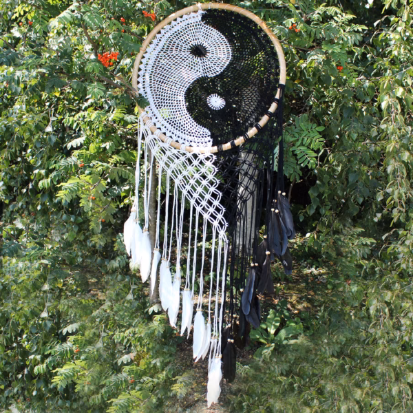 Bali Dreamcatchers - Ying Yang D: - Extra Large