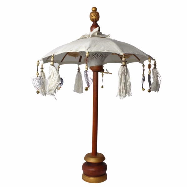 Bali Home Decor Parasol - Canvas - Natural - 40cm