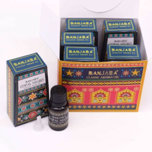Copal Noir - Huile Parfumée Indienne Banjara 10ml