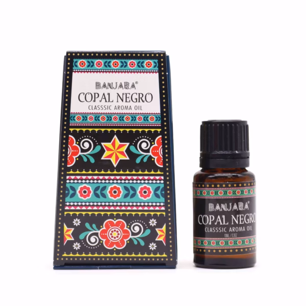 Copal Noir - Huile Parfumée Indienne Banjara 10ml