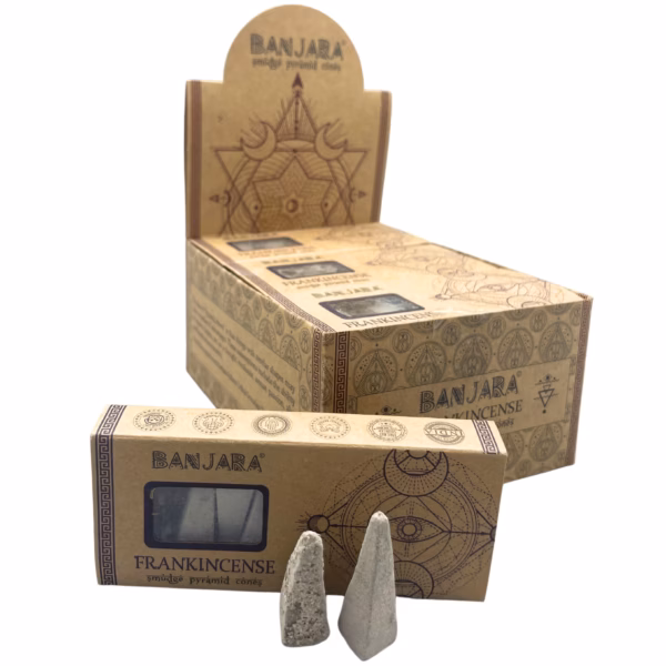 Banjara Smudge Pyramid Kegel - Weihrauch