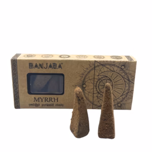 Banjara Smudge Pyramid Cones - Mirre