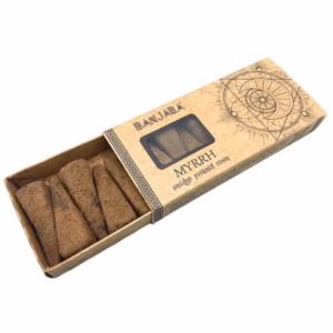 Banjara Smudge Pyramid Cones - Mirre