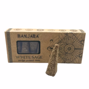 Conos de Piramide Banjara Smudge - Salvia Blanca