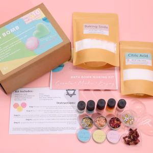 Badebombesett - Rosa Lemonade & Citrus Blast