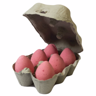 Bath Eggs - Cherry - Cherry 6 st