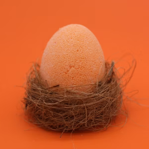Badeegg Badebomber - Mandarin & Grapefrukt - 6 stk
