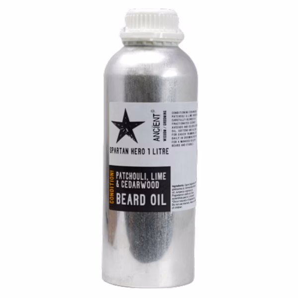 Baardolie - Spartan Hero - Conditioneren! 1 Liter