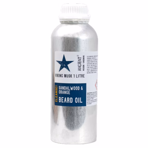 Beard Oil - Viking Musk - Cleanse! 1 Litre