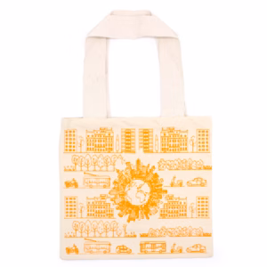 Bolsa de Algodón - 38x42cm - Vida en la Ciudad