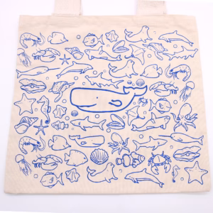 Bolsa de Algodón - 38x42cm - Vida Marina