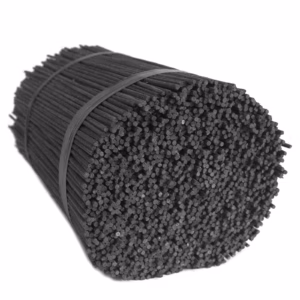 Svarta Rörspridare Pinnar - 25cmx3mm - 500g
