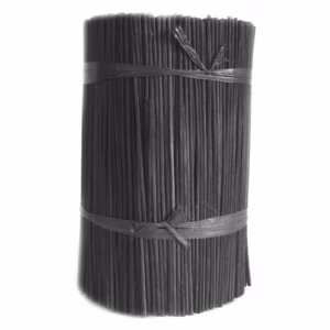 Svarta Rörspridare Pinnar - 25cmx3mm - 500g