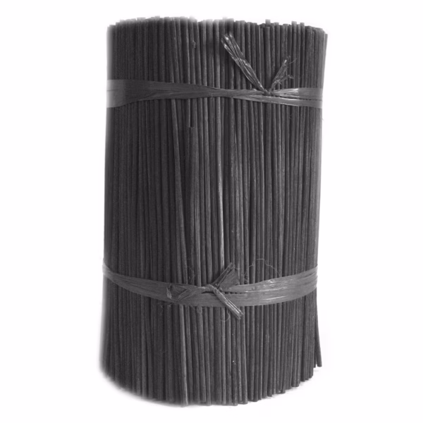 Black Reed Diffuser Sticks - 25cm X 3mm - 500g