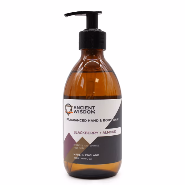 Blackberry & Almond Hånd - Og Kroppsvas 300ml