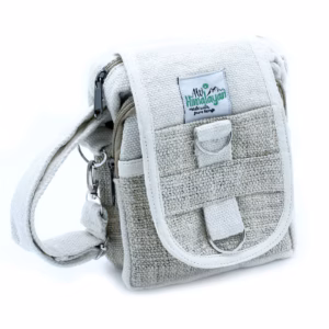Body-Cross Natural Hemp & Cotton Travel Bag