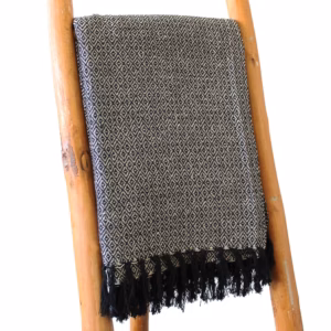 Boho Comfort Throws - Houtskool