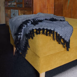 Boho Comfort Throws - Houtskool