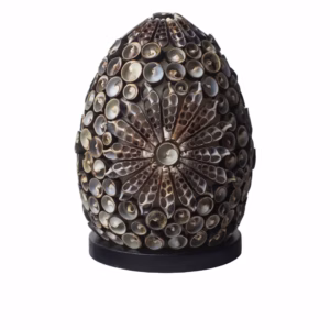 Boho Schelpenlamp - Chocolade Twist Oval - 15cm