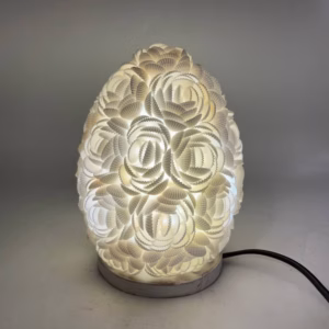 Boho Havskallelampe - Rosa Oval - 15cm