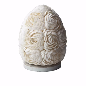 Boho Havskallelampe - Rosa Oval - 15cm