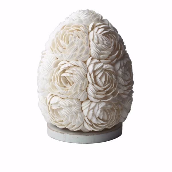 Boho Havskallelampe - Rosa Oval - 15cm