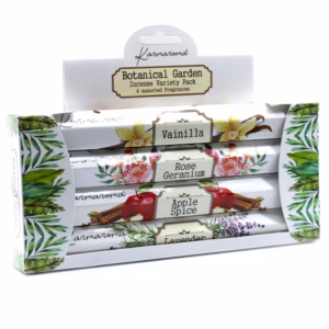 Coffret Cadeau d'Encens du Jardin Botanique - 4 Parfums Assortis