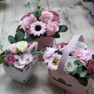 Bouquet Petite Basket - Fredfull Rosa