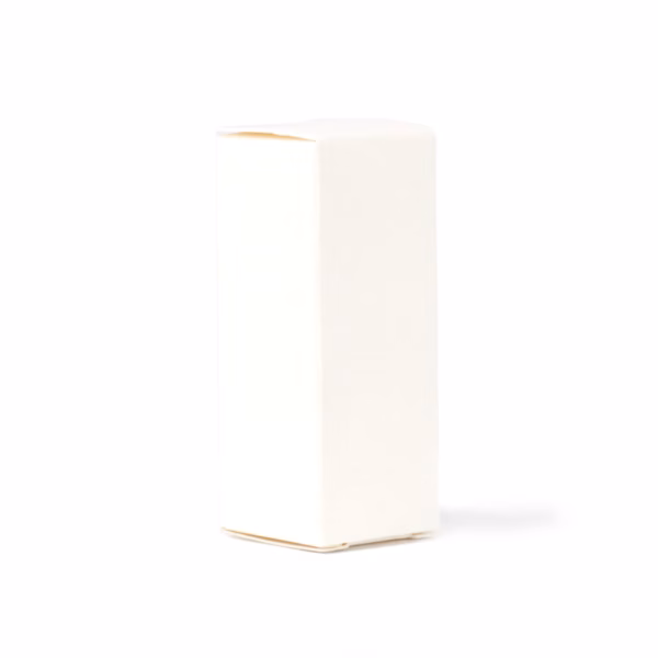 Caja para Botella de Aceite Esencial de 10ml - Blanca