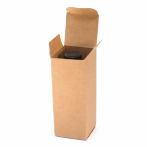 Boîte pour Flacon d'Ambre 50ml - Marron
