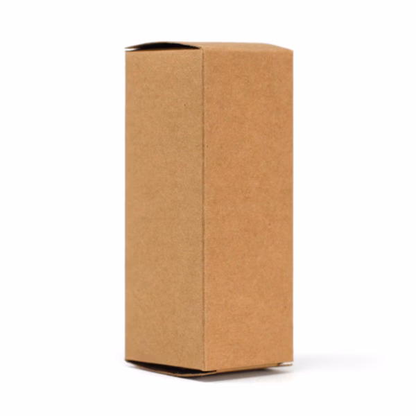 Boîte pour Flacon d'Ambre 50ml - Marron