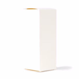 Box für 50ml Braunglasflasche - Weiß