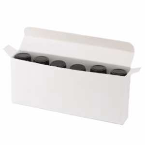 Doos voor 6 Flesjes 10ml Etherische Olie - Wit