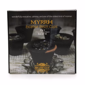 12er - Packung Harztöpfchen - Myrrhe