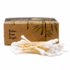 Doos met 200 Bamboe Wattenstaafjes