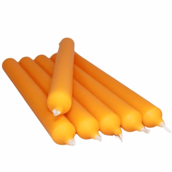 Bougie Baton en Gros - Orange Vif - 100