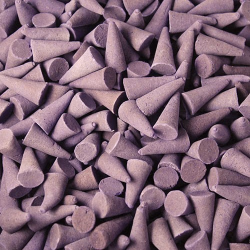 Indianse Wierook Kegels - Grootverpakking - Lavendel