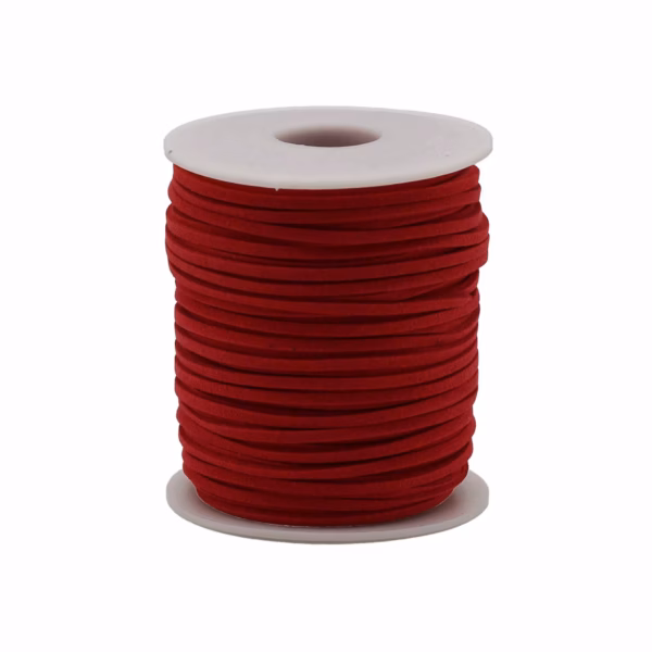 Rollo de Cordon para Accesorios - 2.5mm X 45m - Rojo A056