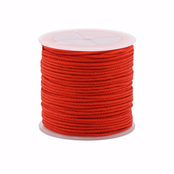 Bulk Roll Rood Touw - 2mm X 25m
