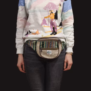 Midjeväska - Hampa & Bomull Slumpmässig Design