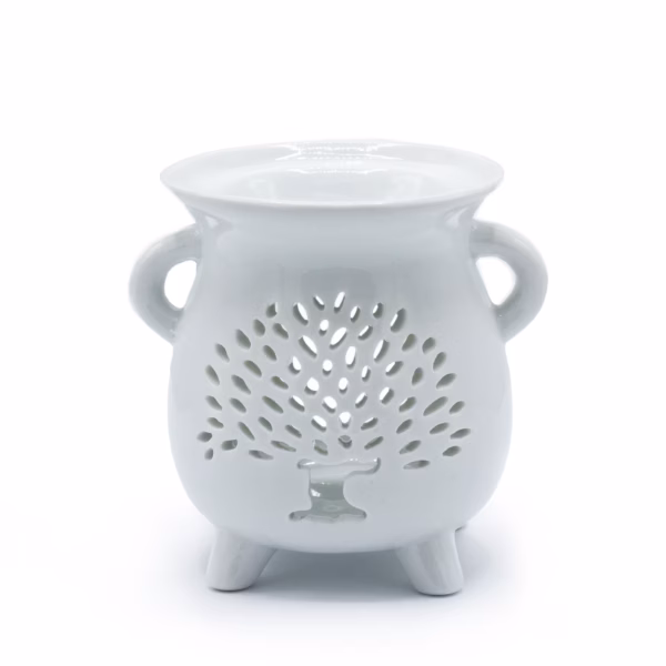 Caildren Oil Burner - Tree of Life - White