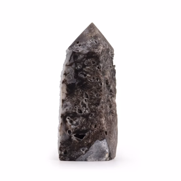 Calsite Side Polished Tower - Approx. 9 - 11cm
