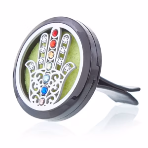 Luchtverfrisser Set voor in de Auto - Hamsa Hand - 30mm